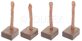 BSX121(4) - Kolsats, 7x14x16 mm - Bosch Ersättning - Kolsatser Startm. / DC mot.