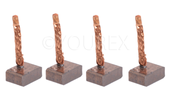 2004 320 135 - Kolsats, 10x25x15 - Bosch Ersättning - Kolsatser Startm. / DC mot.