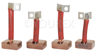 2004 320 108 - Kolsats 10x25x15 mm - Bosch Ersättning - Kolsatser Startm. / DC mot.