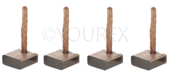 1004 320 155 - Kolsats, 5x12x11mm - Bosch Ersättning - Kolsatser Startm. / DC mot.