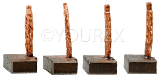 1004 320 250 - Kolsats, 6x18x11.0/12.5mm - Bosch Ersättning - Kolsatser Startm. / DC mot.