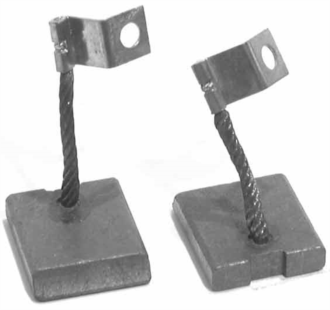1107 014 121 - Kolsats 6x21.5x25mm - Bosch Ersättning - Kolsatser Gen.