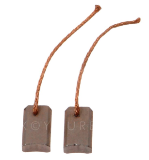 1127 014 009 - Kolsats 5x10x17mm - Bosch Ersättning - Kolsatser Gen.