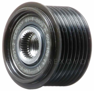 535 0069 10 - Frigångsrems.17x57x45, 8sp - Bosch Ersättning - Remskivor