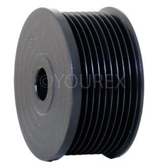 F00M061015 - Remskiva 17X77 mm,  9 spår - Bosch Ersättning - Remskivor