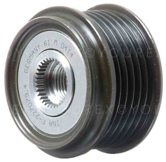 535002610 - Frigångsrems.17x56, 6sp - Bosch Ersättning - Remskivor