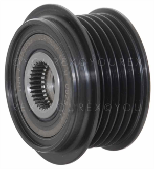 535012510 - Frigångsrems.17x53.7, 6sp - Bosch Ersättning - Remskivor