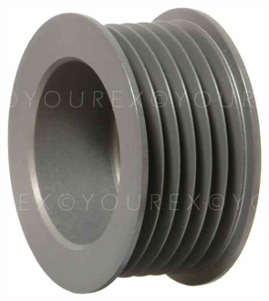 F00M991007 - Remskiva 17x50 mm, 6 spår - Bosch Ersättning - Remskivor
