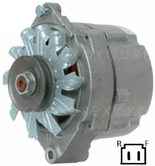 CAT 86 385 - GM Delco Gen. 12V-63A, 62>72 - HC-Cargo - Generatorer aggregat.