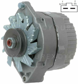 RC 48982R - GM USA Delco 10SI Gen. 12V-63A - Delco Remy Ersättning - Generatorer aggregat.
