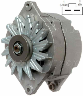 DR 1101060 - GM Delco Gen. 12V-100A, 27SI - Delco Remy Ersättning - Generatorer aggregat.
