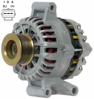 F81Z 10346EA - Ford Excursion Gen. 12V-110A - Ford, Ersättming - Generatorer aggregat.