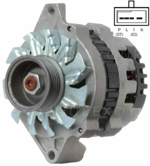 DR1101630 - Chevrolet/GMC Gen. 12V-105A - Delco Remy Ersättning - Generatorer aggregat.