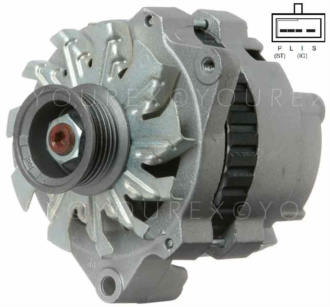 GE-7860 - Chev./Pont. Gen. 12V-100A - Delco Remy Ersättning - Generatorer aggregat.