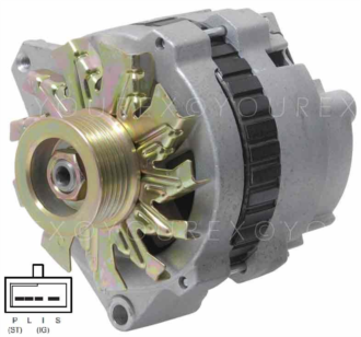 GE-7861HD - GM Gen. GE-7861 i 12V-140A ver - Delco Remy Ersättning - Generatorer aggregat.