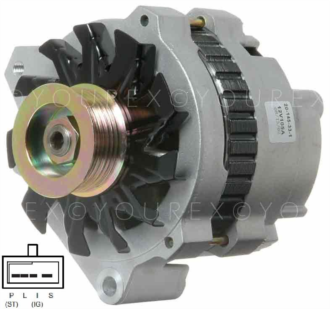 DR 1101296 - GM USA Delco Gen. 12V-105A - Delco Remy Ersättning - Generatorer aggregat.