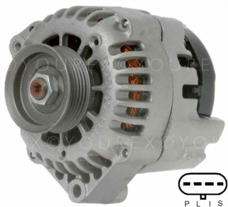 DR 10463406 - Chevrolet/GM Gen. 12V-100A - Delco Remy Ersättning - Generatorer aggregat.