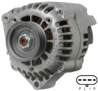 8-10463-4070 - GM/Chev. Gen. 12V-100/105A - Delco Remy Ersättning - Generatorer aggregat.