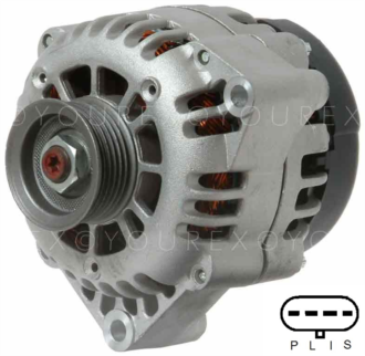 321-1132 - GM Generator 12V-105A - Delco Remy Ersättning - Generatorer aggregat.