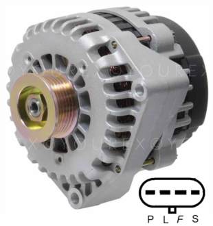 DR 10464456 - GM / Chev Gen. 12V-130A - Delco Remy Ersättning - Generatorer aggregat.