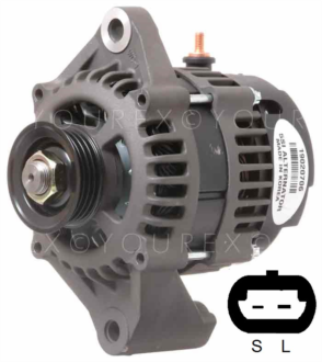 881248 T - Mercury Outboard, Gen. 12V-50A - Delco Remy Ersättning - Generatorer aggregat.