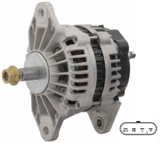 GE-8709 - Cummins Gen. 24V-70A - Delco Remy Ersättning - Generatorer aggregat.