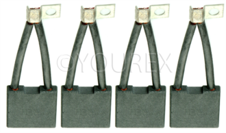 2137 014 025 - Kolsats, 6x28x30.5mm - DC Motor & delar/alla fabrikat - Kolsatser Startm. / DC mot.