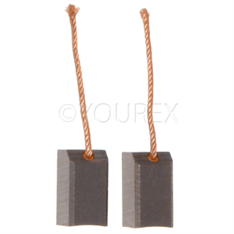 3134 320 061 - Kolsats, 8x8x14 mm - DC Motor & delar/alla fabrikat - Kolsatser Startm. / DC mot.