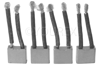 JAS-817 - Kolsats, 10x25x22mm - Hitachi Ers. - Kolsatser Startm. / DC mot.