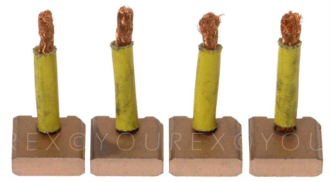 JASX74 - Kolsats, 7x19x16mm, Hitachi - Hitachi Ers. - Kolsatser Startm. / DC mot.