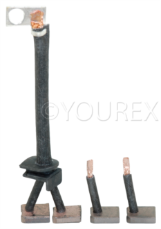 M647C00671 - Kolsats, 4.5x18x17.5mm - Mitsubishi Ersättning - Kolsatser Startm. / DC mot.