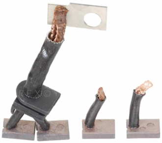 MD611731 - Kolsats, 4.5x12x17mm - Mitsubishi Ersättning - Kolsatser Startm. / DC mot.