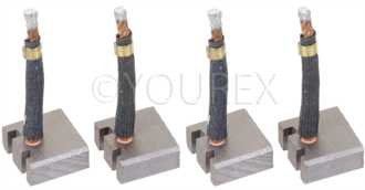 23380-10611 - Kolsats, 6.8x16.5x14mm - Mitsubishi Ersättning - Kolsatser Startm. / DC mot.