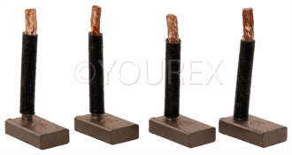 JAS-849 - Kolsats 4.5x10x17.5 mm - Mitsubishi Ersättning - Kolsatser Startm. / DC mot.