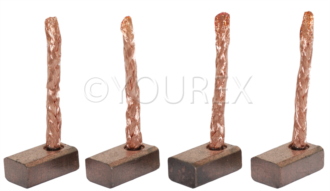 0280993510 - Kolsats, 6.5x10x17 mm, Denso - Denso Ersättning - Kolsatser Startm. / DC mot.