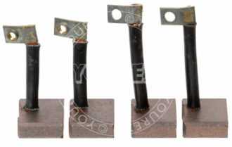 DR 10456457 - Kolsats, 8x25x19.5 mm, Nikko - Delco Remy Ersättning - Kolsatser Startm. / DC mot.