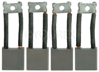 2660-00600X0 - Kolsats 8x25x25 mm - Sawafuji Ersättning - Kolsatser Startm. / DC mot.