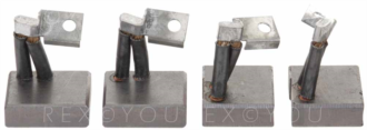 MM 74734101 - Kolsats, 11.5x35x30mm - Marelli / Fiat Ersättning - Kolsatser Startm. / DC mot.