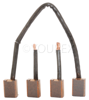 MM 74880941 - Kolsats, 6x13x17.5mm - Marelli / Fiat Ersättning - Kolsatser Startm. / DC mot.