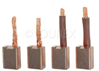MM83221191 - Kolsats, 7x13x17.5mm - Marelli / Fiat Ersättning - Kolsatser Startm. / DC mot.