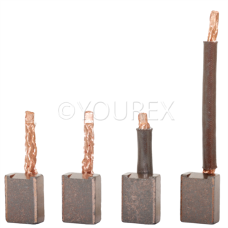 MM 83226189 - Kolsats, 7x13x17.5mm - Marelli / Fiat Ersättning - Kolsatser Startm. / DC mot.