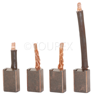 MM 83225820 - Kolsats, 7x13x19.5mm - Marelli / Fiat Ersättning - Kolsatser Startm. / DC mot.