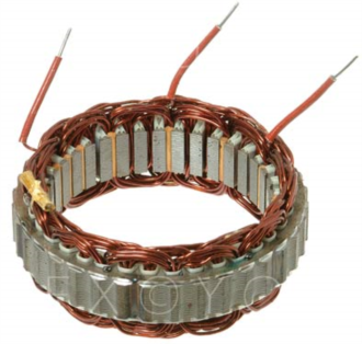 L155-42001 - Stator 12V-55A, Hitachi/Yanmar - Hitachi Ers. - Statorer