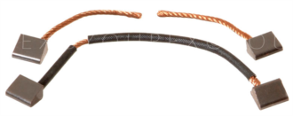 LU 60600767 - Kolsats, 9.3/3.5x11.6x15.9mm - Lucas  Ersättning - Kolsatser Startm. / DC mot.