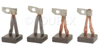 MM 9927791 - Kolsats, 8x25x23mm - Marelli / Fiat Ersättning - Kolsatser Startm. / DC mot.