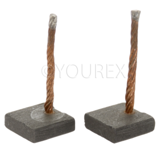 MAX43 - Kolsats, 6x19x19mm - Marelli / Fiat Ersättning - Kolsatser Startm. / DC mot.
