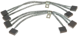 PLMBD-1418S - Kolsats, 7x22.2x19mm DC motor - Prestolite - Kolsatser Startm. / DC mot.