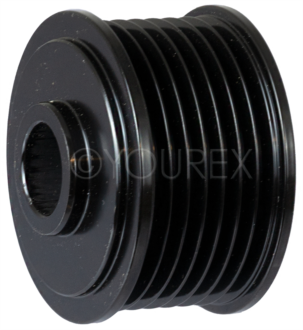 PR595419 - Remskiva 7spår 17x55mm - Valeo/Paris-Rhone Ersättning - Remskivor