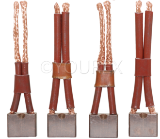 PR 182069 - Kolsats, 10x18x14mm - Valeo/Paris-Rhone Ersättning - Kolsatser Startm. / DC mot.