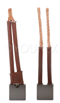 PR 92656 - Kolsats, 7x15x14mm - Valeo/Paris-Rhone Ersättning - Kolsatser Startm. / DC mot.